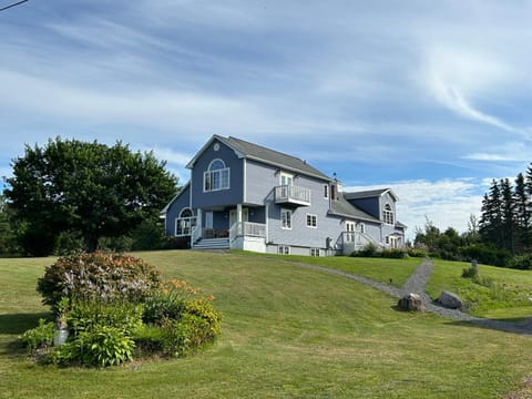 Property building, Garden view