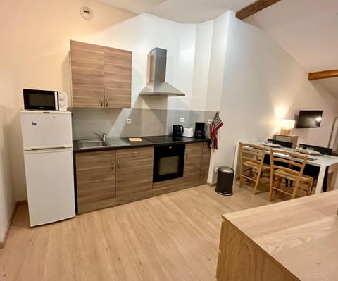 Kitchen or kitchenette, Dining area, oven, stove, toaster