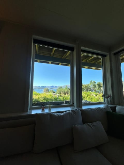 Natural landscape, Living room, Seating area, Sea view