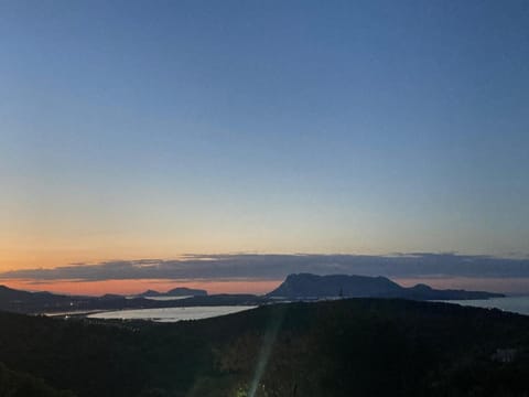 Natural landscape, Sea view, Sunset