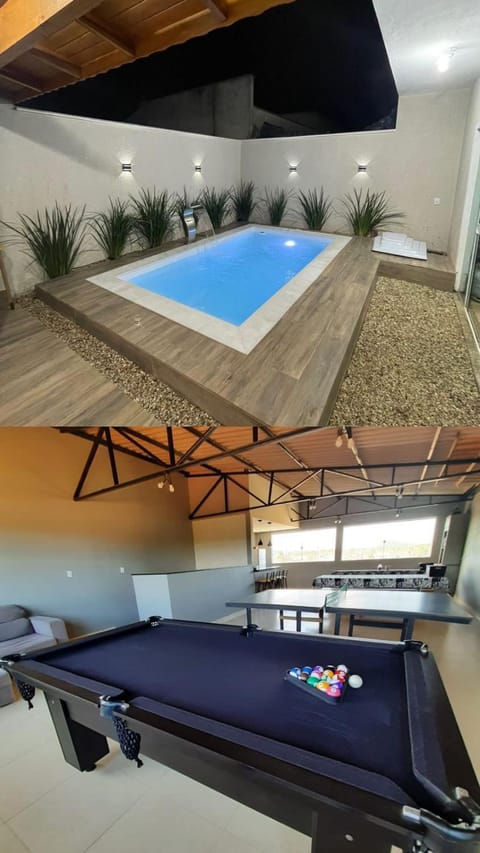 Table tennis, Swimming pool
