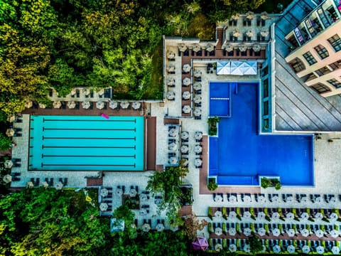 Bird's eye view, Swimming pool