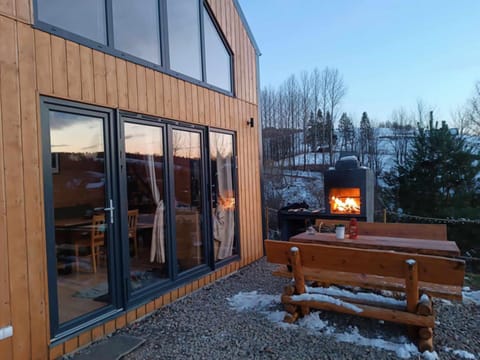 Property building, Patio, Winter, View (from property/room)