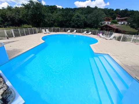 Property building, Living room, Swimming pool