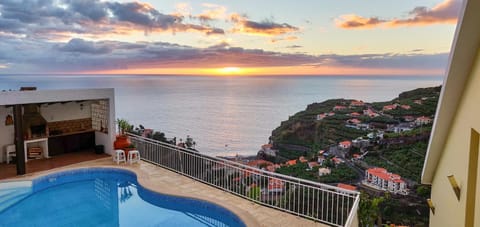 Sea view, Swimming pool, Sunset