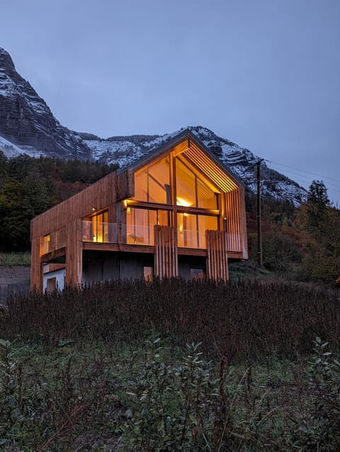 Property building, Natural landscape, Mountain view