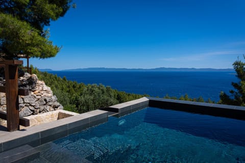 Natural landscape, View (from property/room), Sea view, Swimming pool