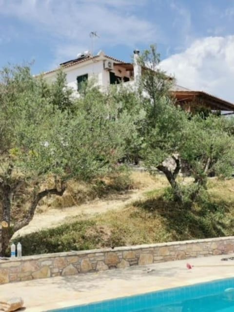 Haus mit Pool im Olivenhain Apartment in Messenia
