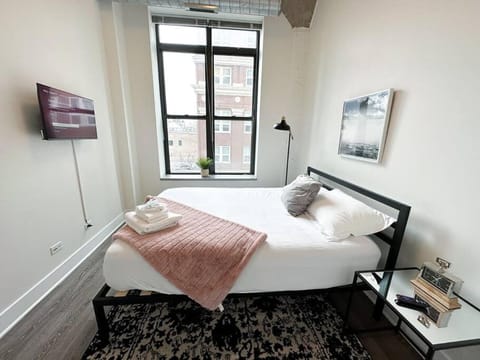 Chicago 2BR City Retreat with Optional Parking and Gym Access Near McCormick Place and Soldier Field Apartment in South Loop