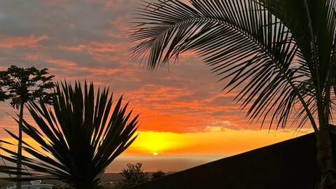Natural landscape, Sea view, Sunset