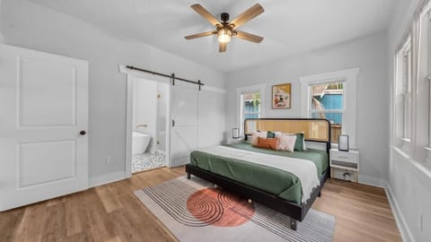 Mid-Century Modern Retreat by Coffee, Food + Shops House in Tampa