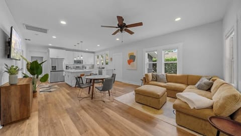 Mid-Century Modern Retreat by Coffee, Food + Shops House in Tampa