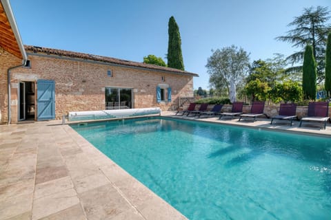 Property building, Living room, Swimming pool