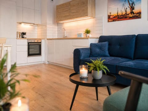 Living room, kitchen