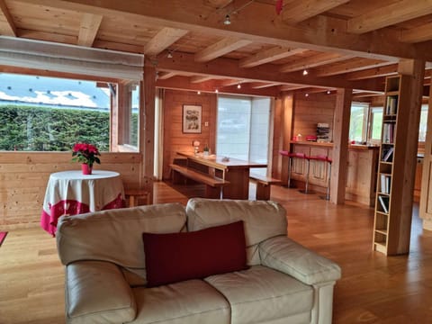 Chalet de luxe au calme avec salle de jeux, belle terrasse et proximité ski - Grand-Bornand - FR-1-458-193 Chalet in Le Grand-Bornand