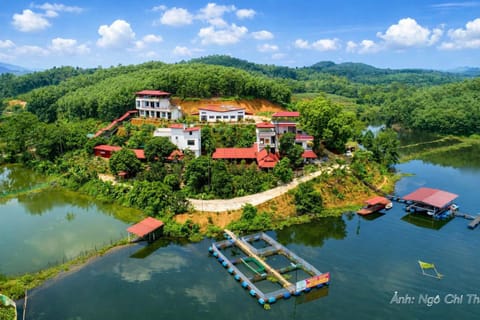 Property building, Day, Lake view