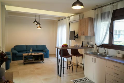 TV and multimedia, Coffee/tea facilities, Kitchen or kitchenette, Living room, Seating area, Dining area