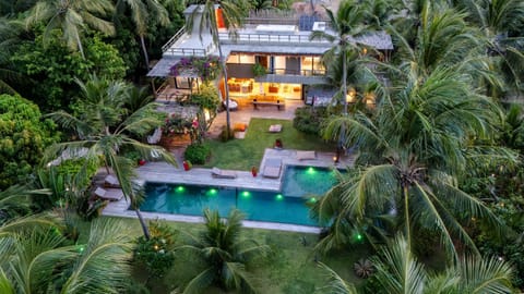 Property building, Natural landscape, Garden view, Pool view, Swimming pool