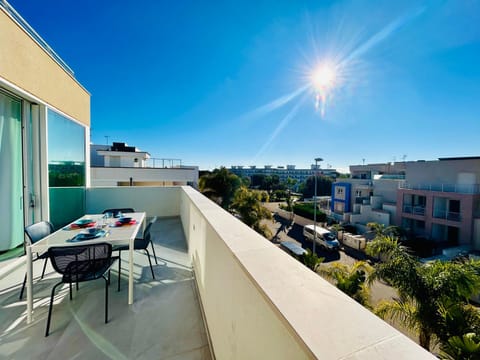 Property building, Patio, View (from property/room), Balcony/Terrace, Dining area