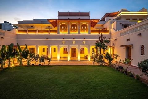 Property building, Garden view