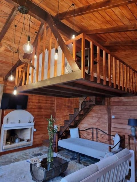 Ξύλινο Chalet Κτήμα Παππά Chalet in Euboea