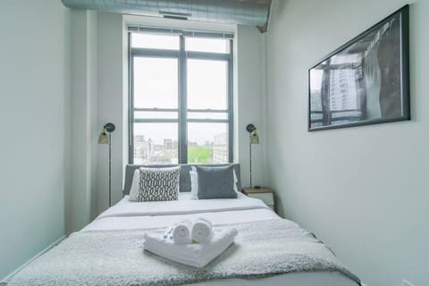 Beautiful 2BR with Smart TV, Gym Access & Parking Close to McCormick Place, Museums & Lake Michigan Apartment in South Loop