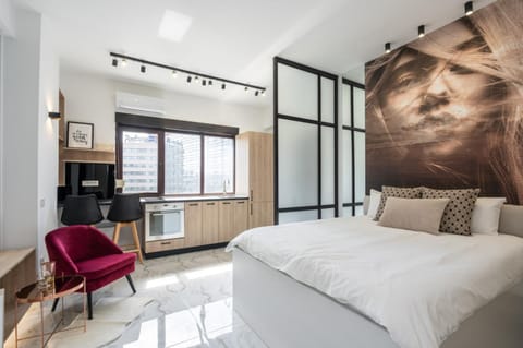 Living room, City view