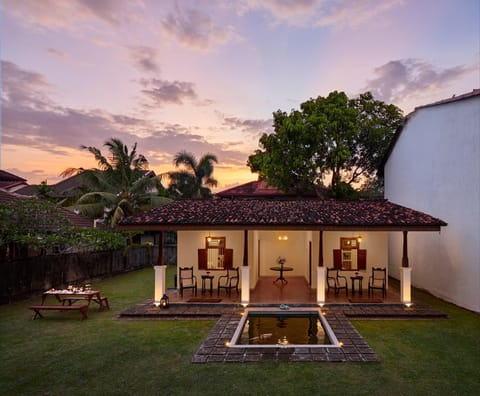 Property building, Garden