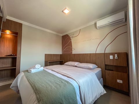 Bed, Photo of the whole room, Bedroom, wardrobe, air conditioner