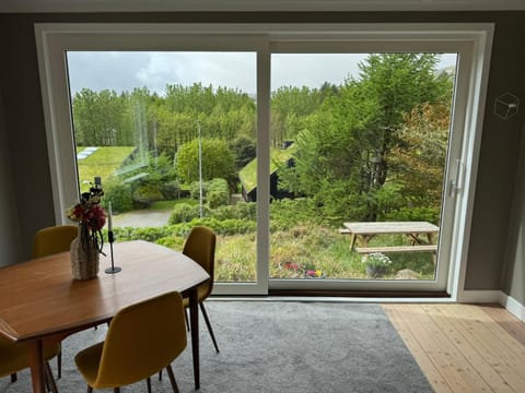 View (from property/room), Living room, Dining area, Garden view
