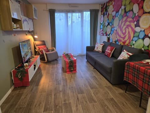 Candyland-20min Disney-Famille Apartment in Île-de-France