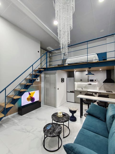 Kitchen or kitchenette, Living room, Photo of the whole room, Dining area