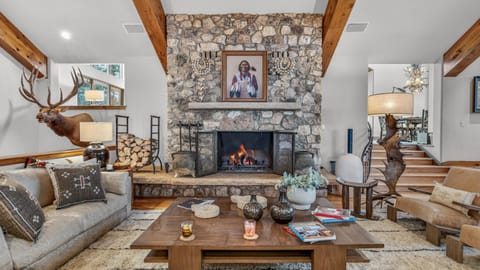 Living room, Seating area, fireplace, furniture