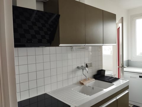 Appt 2 ch vue mer à 5' de la gare de BREST Apartment in Brest