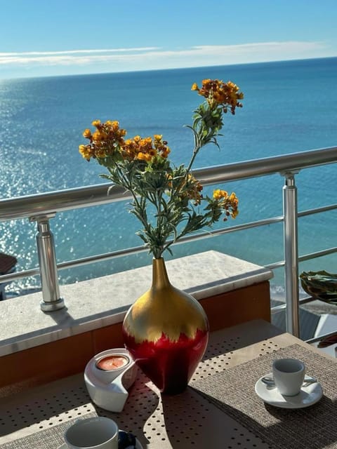 View (from property/room), Balcony/Terrace, Sea view