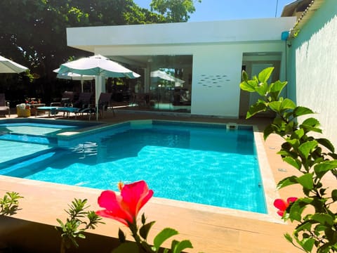 Garden, Swimming pool, sunbed