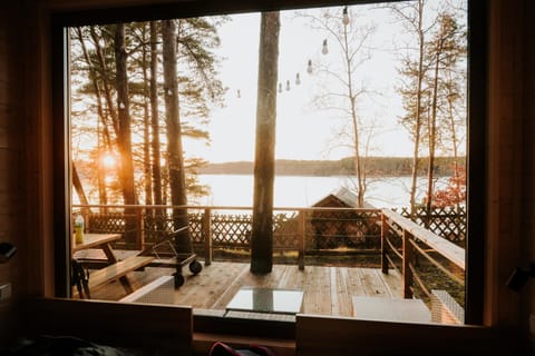View (from property/room), Balcony/Terrace, Sunrise