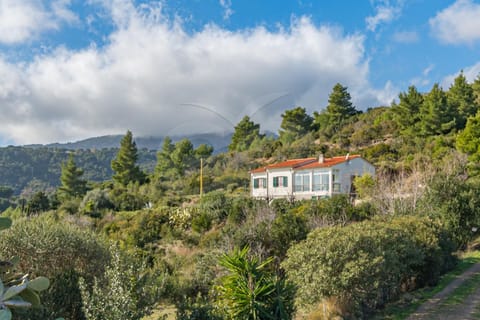 Property building, Natural landscape, Mountain view