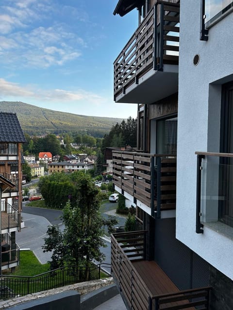 Property building, Day, Natural landscape, View (from property/room), Balcony/Terrace, City view, Mountain view, Mountain view