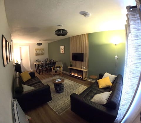 Living room, flat iron