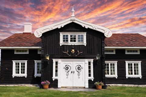 Property building, Sunset