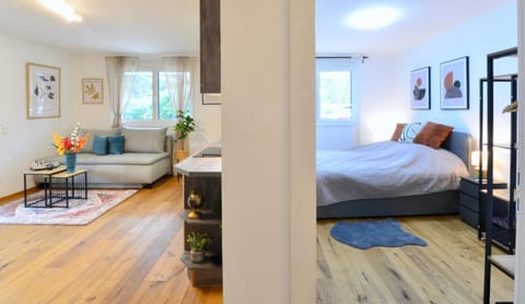 Living room, Bedroom