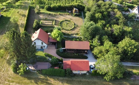 Property building, Bird's eye view, Garden view
