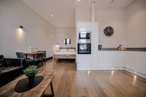 Kitchen or kitchenette, Living room, Photo of the whole room