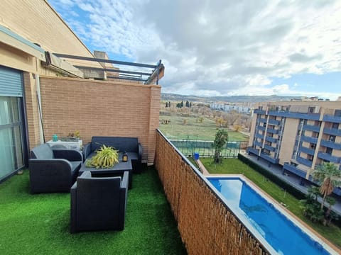 Patio, Day, Garden, Garden view, Pool view, Swimming pool