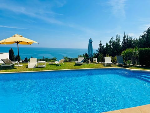Nearby landmark, Day, Natural landscape, Pool view, Sea view, Swimming pool, Swimming pool, sunbed