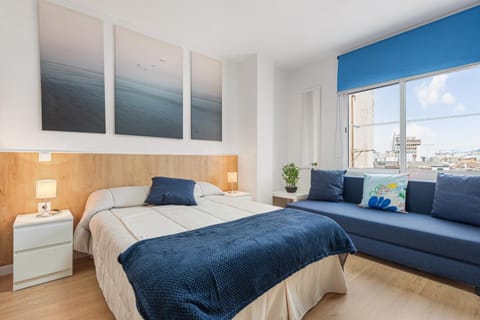 Living room, Bedroom