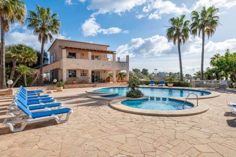 Property building, Living room, Swimming pool