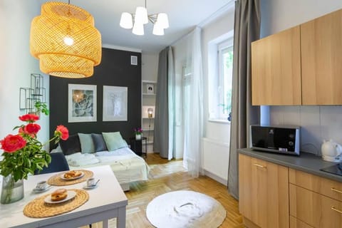 May C studio w/balcony Apartment in Krakow