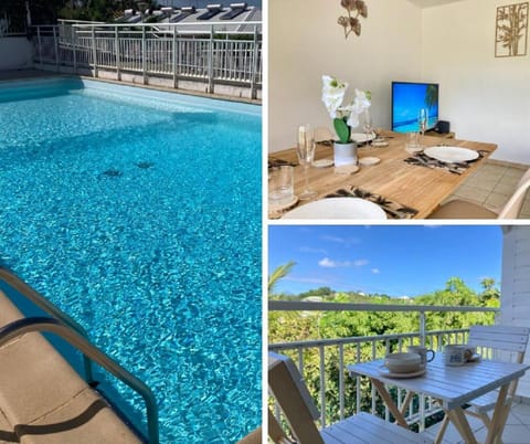 Patio, Communal lounge/ TV room, TV and multimedia, Dining area, Pool view, Swimming pool